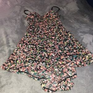 Floral print dress